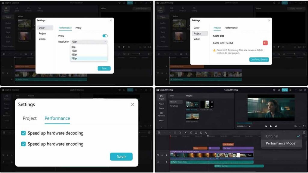 fix capcut lags